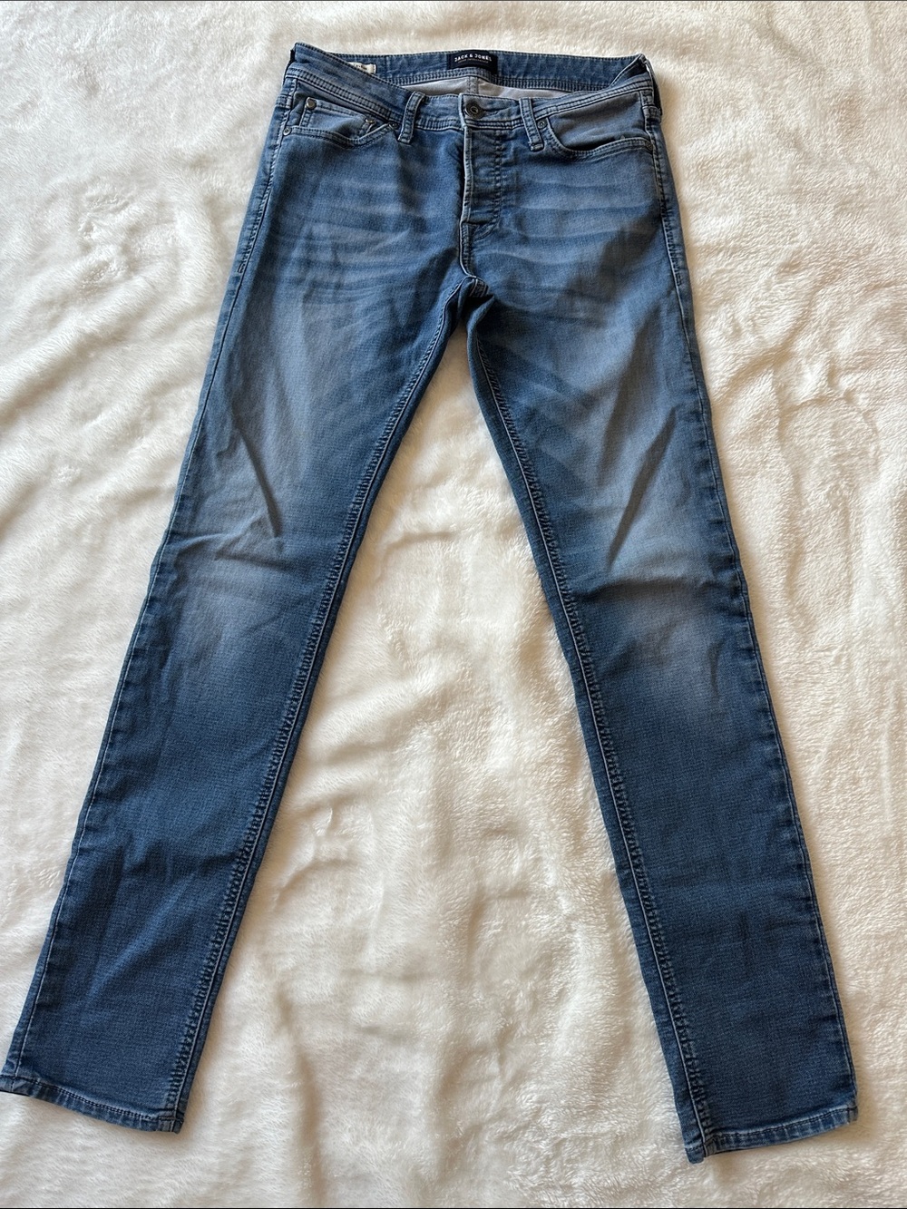 JACK & JONES “Glenn” Slim Fit Men's Jeans 30x32 Trusted Luxury Brand Quality EUC